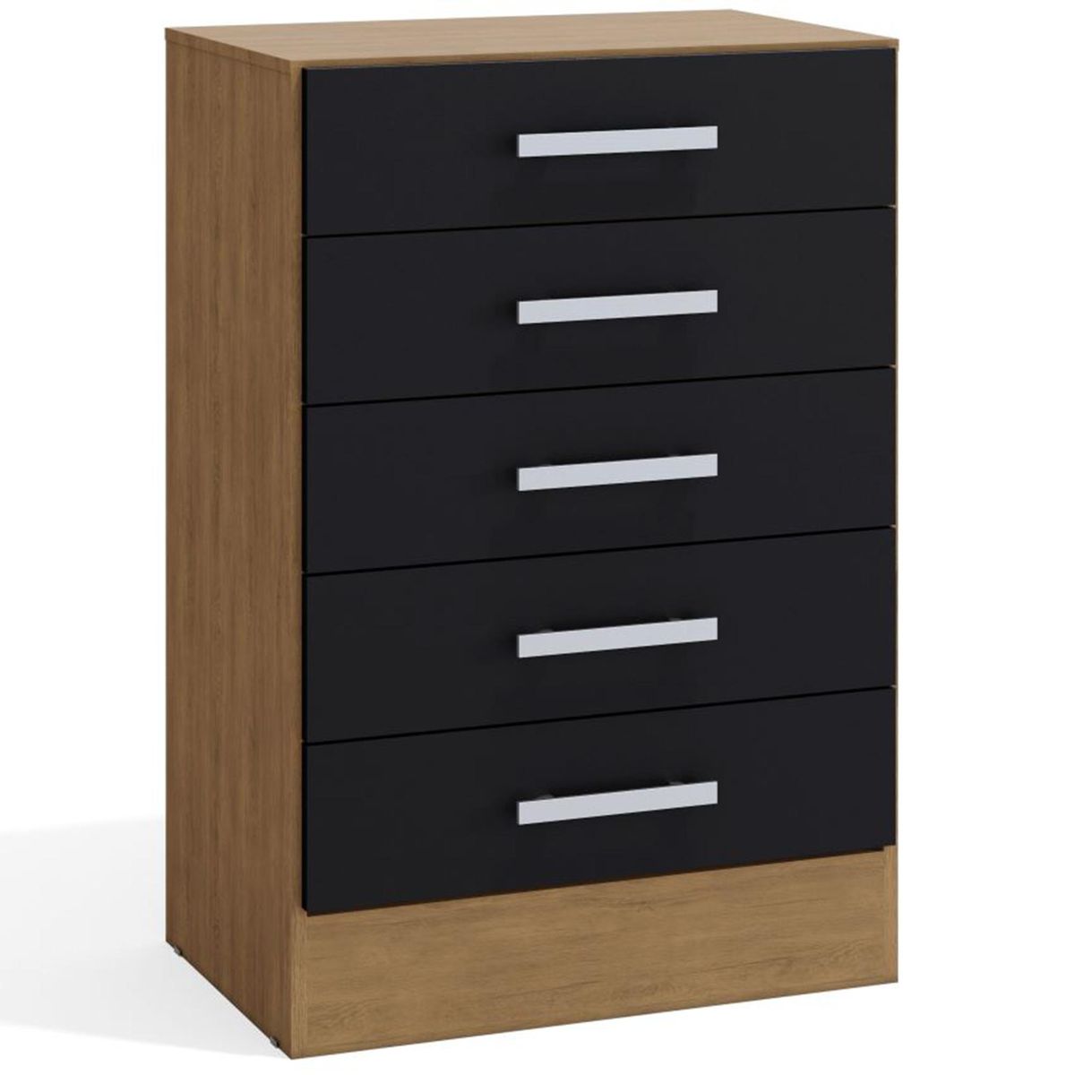 YARDAS - Cómoda 5 Cajón(es) S215 62x91x40 cm Freijó Negro