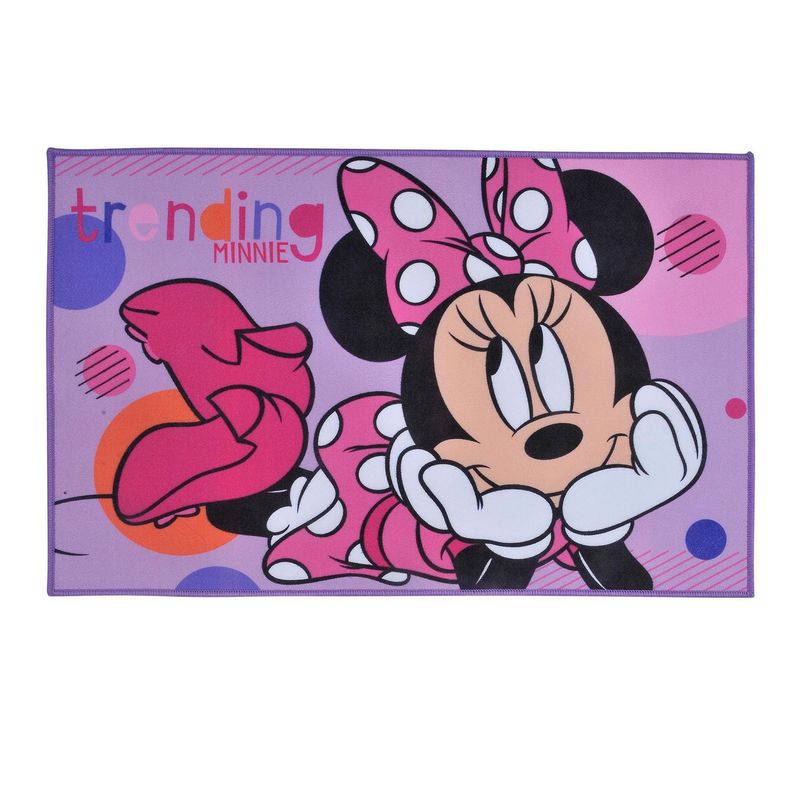 DISNEY - Bajada de cama 80x120 cm Minnie Shine