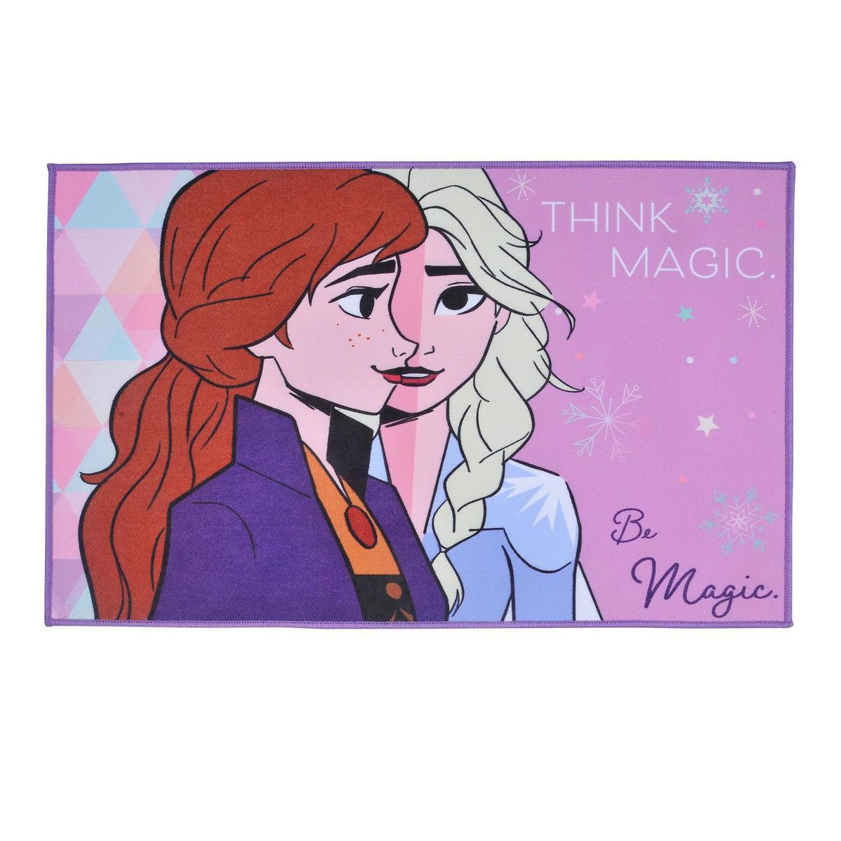 DISNEY - Alfombra Frozen Magic 50x90 cm Poliéster Multicolor