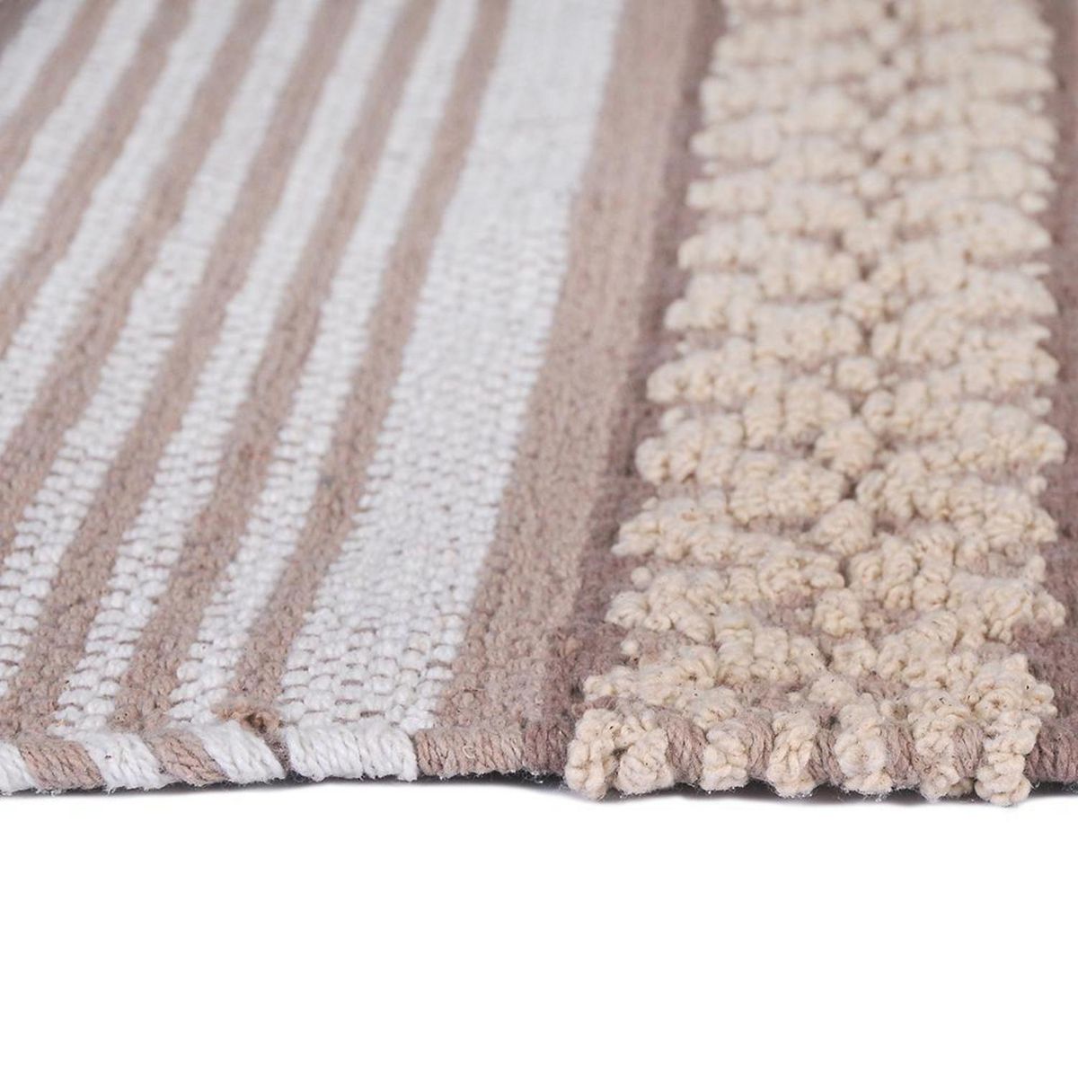 MASHINI - Bajada de cama algodón tejido 60x100 cm