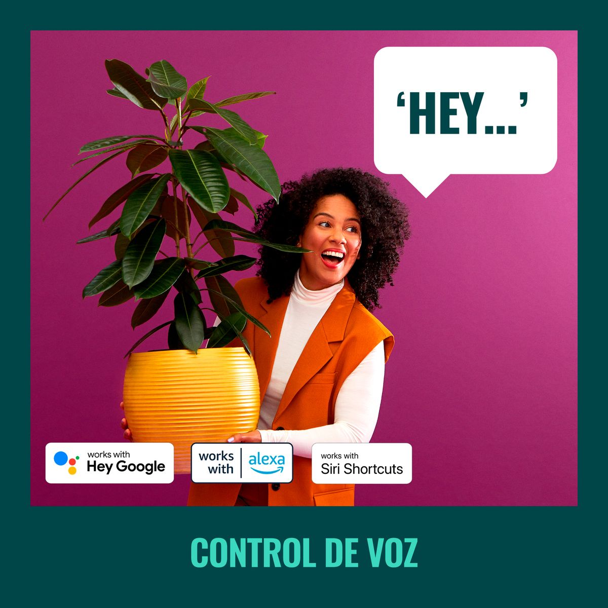 WIZ - Lámpara Inteligente Squire Blanco