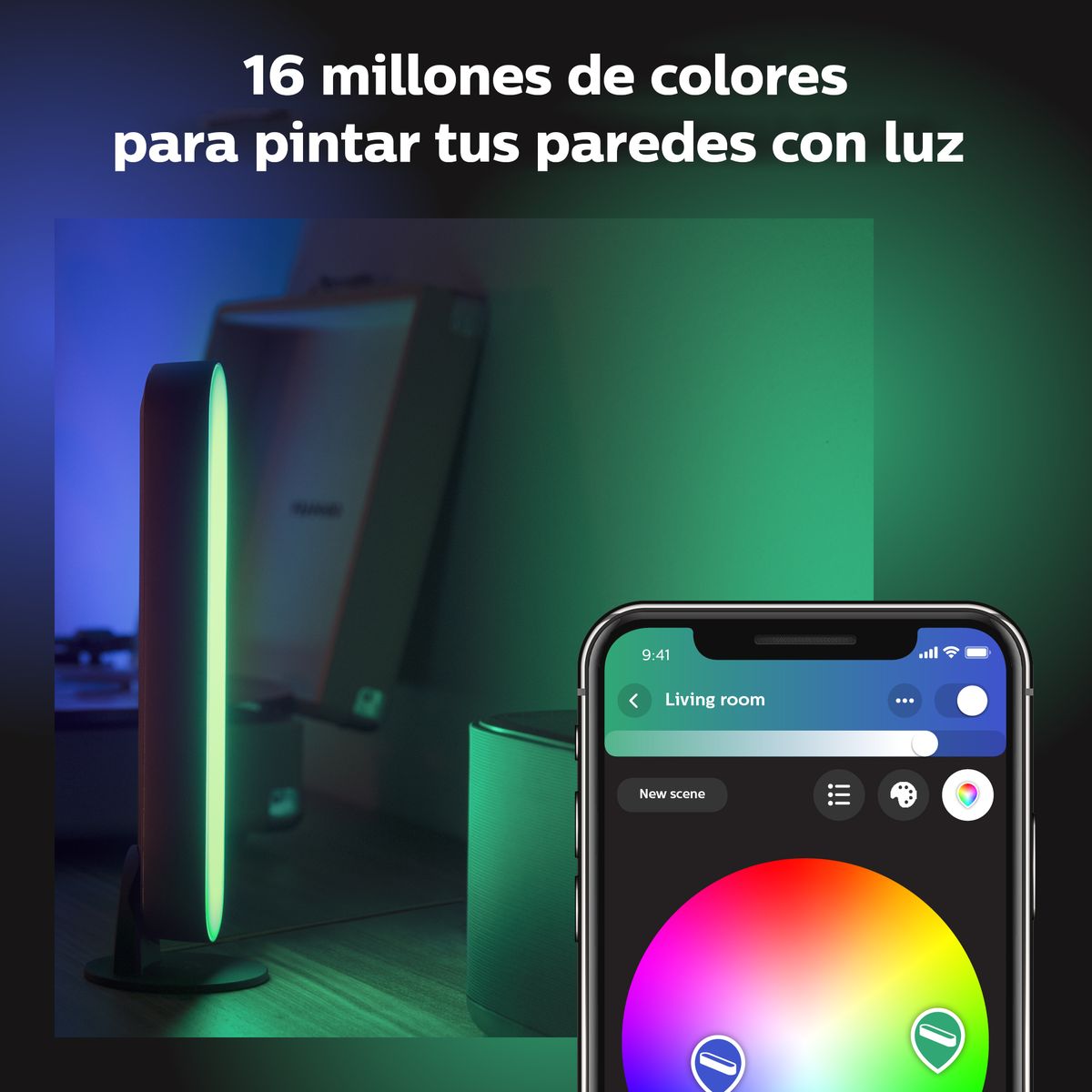 PHILIPS HUE - Extensión de Barra de Luz 