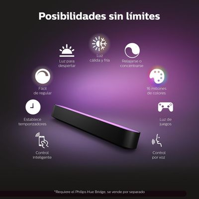 Imagen 2 del producto Paquete Doble Barra de Luz Inteligente Play Hue x