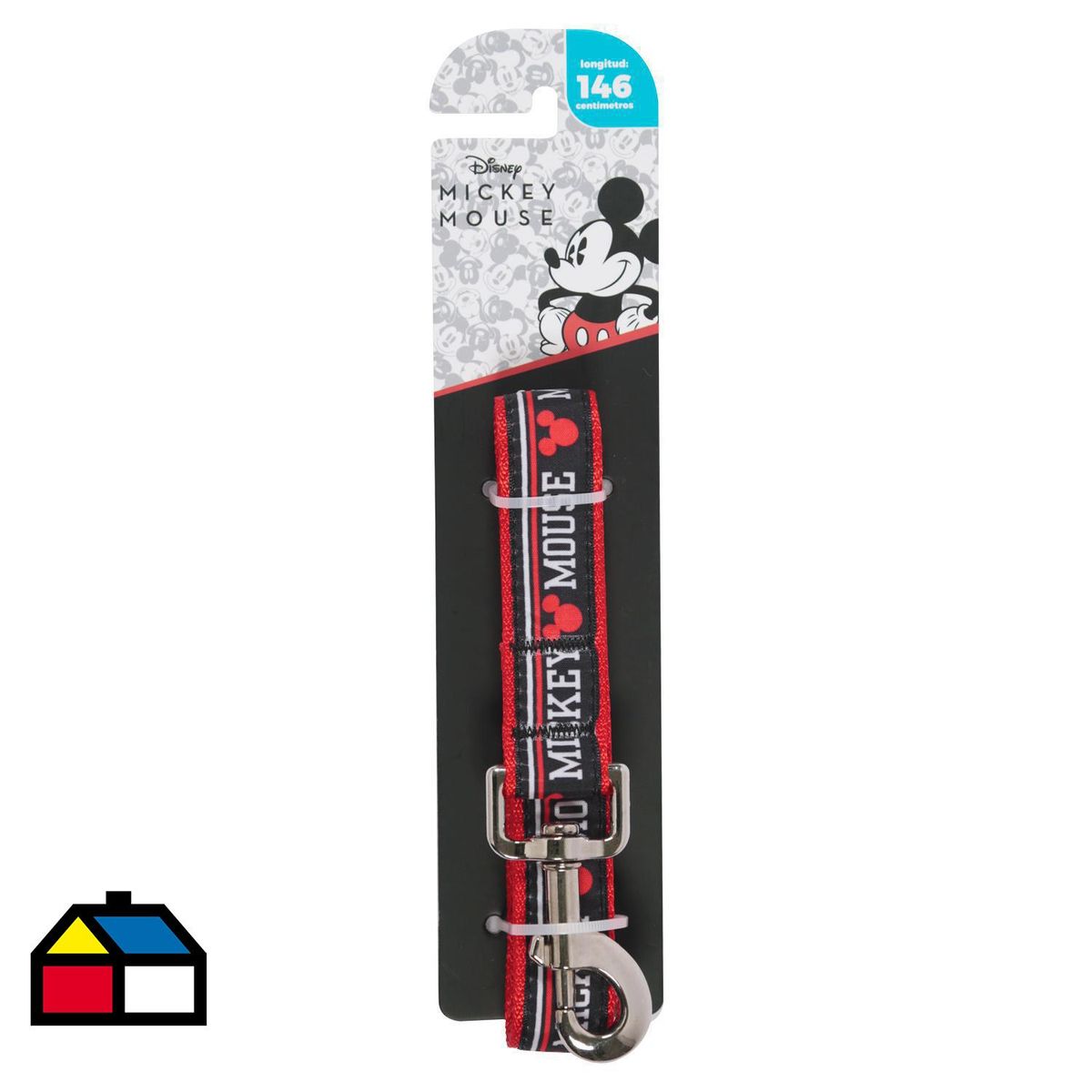 DISNEY - Correa mascota orejas S