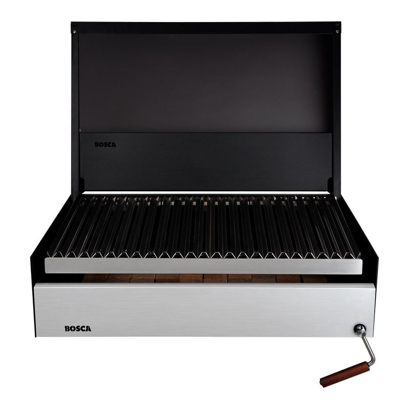 BOSCA - Parilla Block Grill 750 Acero Inoxidable