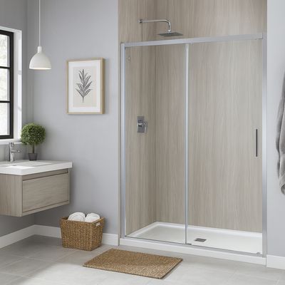 Imagen 2 del producto Mampara premium corredera frontal 130x190 cm