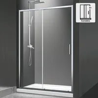 Mampara premium corredera frontal 110x190 cm