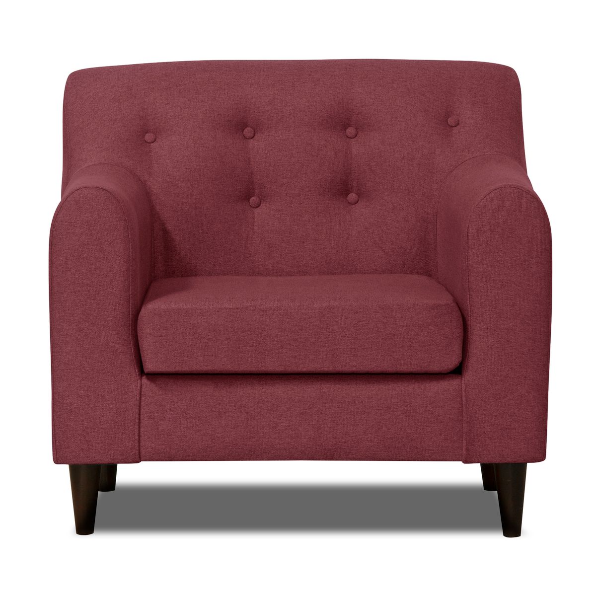 INTERMUEBLES - Poltrona 1 cuerpo Dalí 97x87x80 cm Burdeo