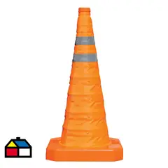 LORENZINI - Cono Retráctil Señalización Vial 28 Pulgadas