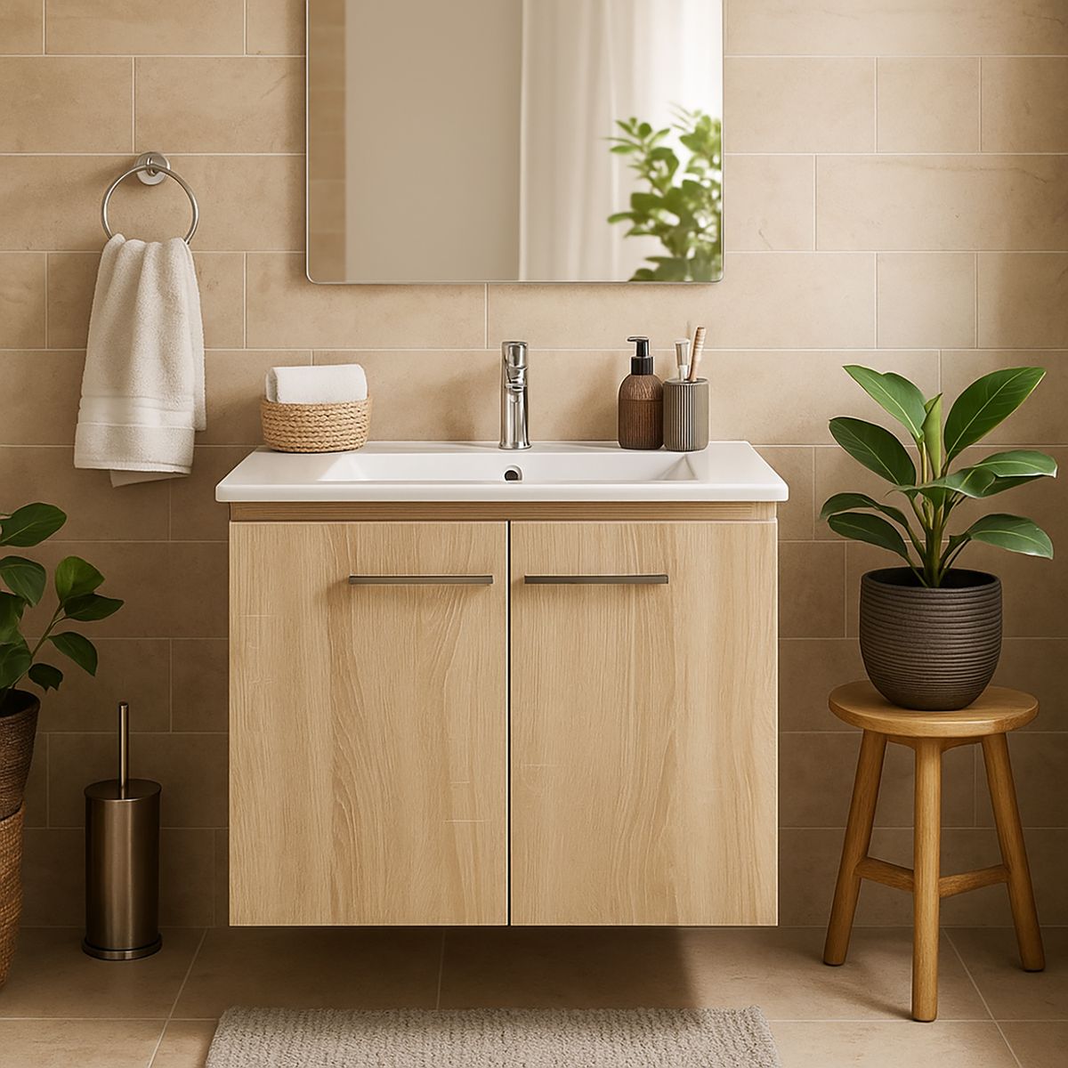 DUSCHY - Mueble ebba loza 60x45 ds32 2 puertas