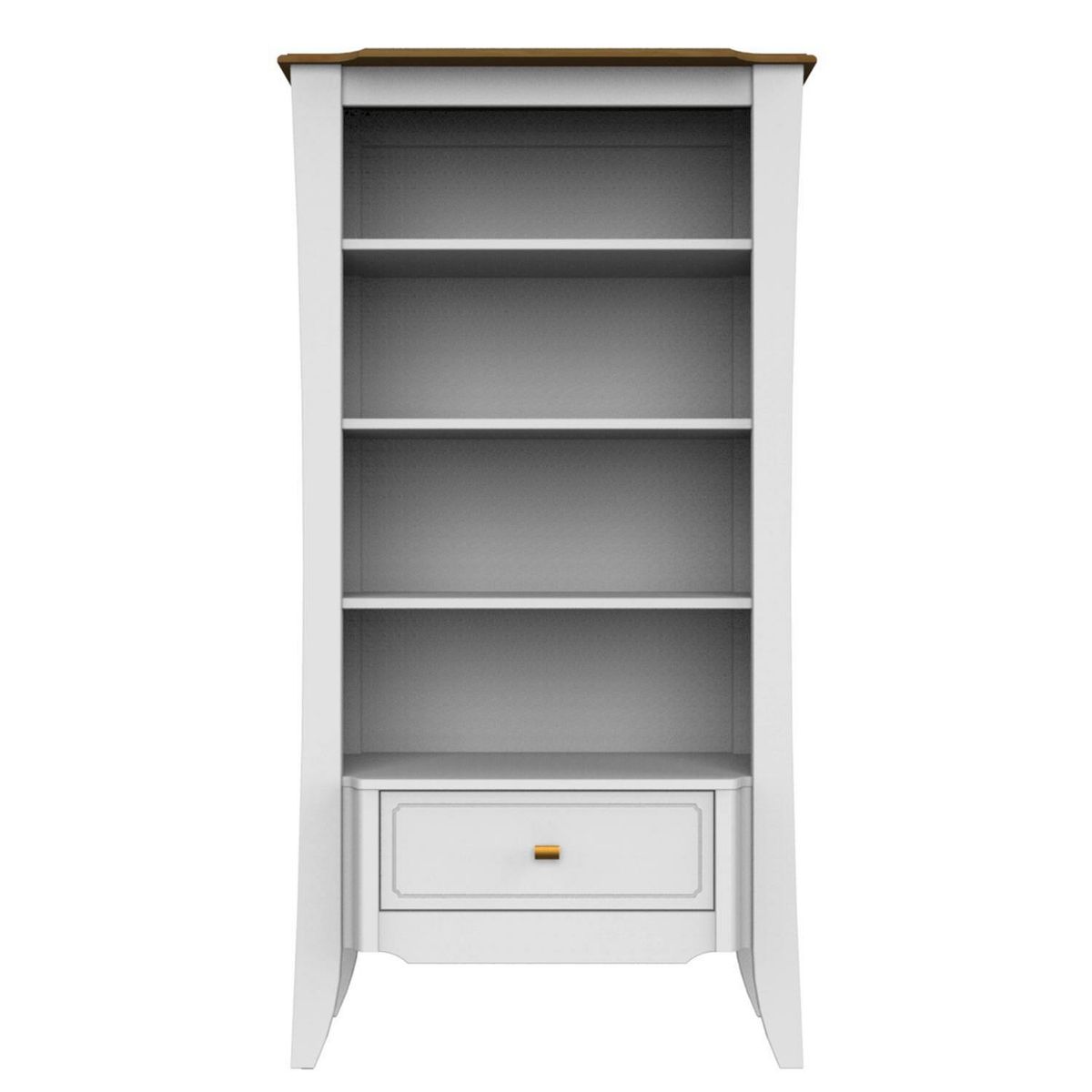 AR DESIGN - Estante Madera 3 Nivel(es) 90x170x42 cm Blanco