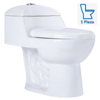 Sanitario One piece a Piso 30,5 cm 6 Litros Lund Blanco