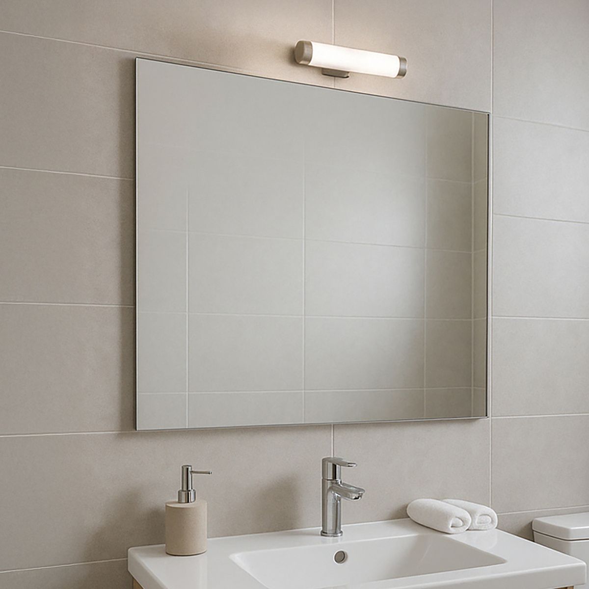 TEKA STROHM - Espejo Baño Cuadrada 80x80 cm Inca