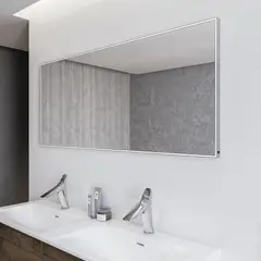 TEKA STROHM - Espejo Sense 120 x 60- marco metalico iluminado
