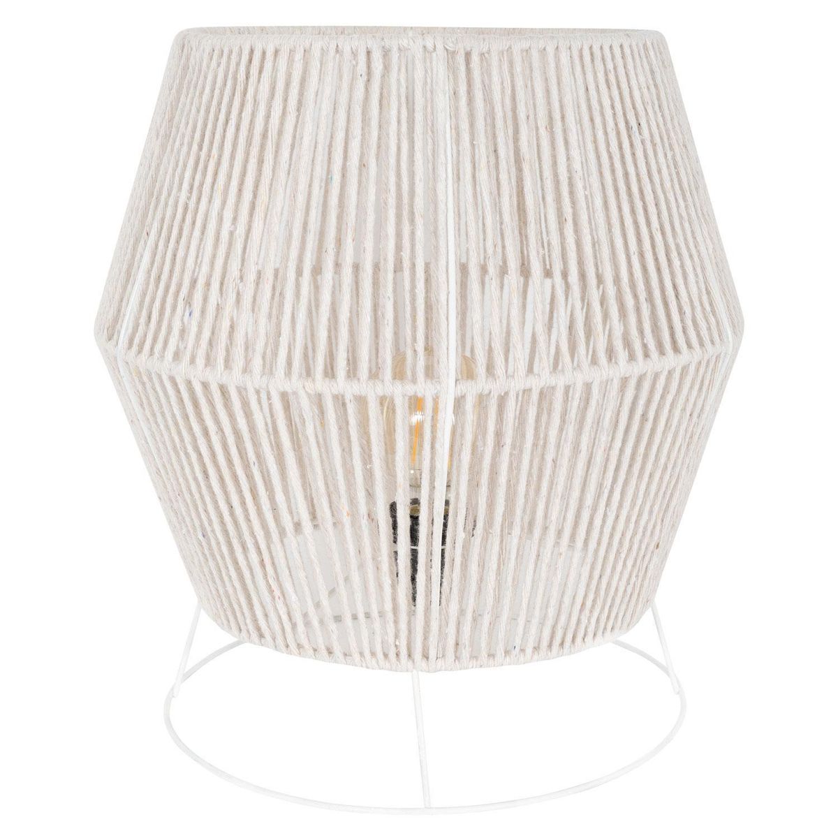 CONCEPT - Lámpara Mesa Cabotex Beige 40.5x43 cm