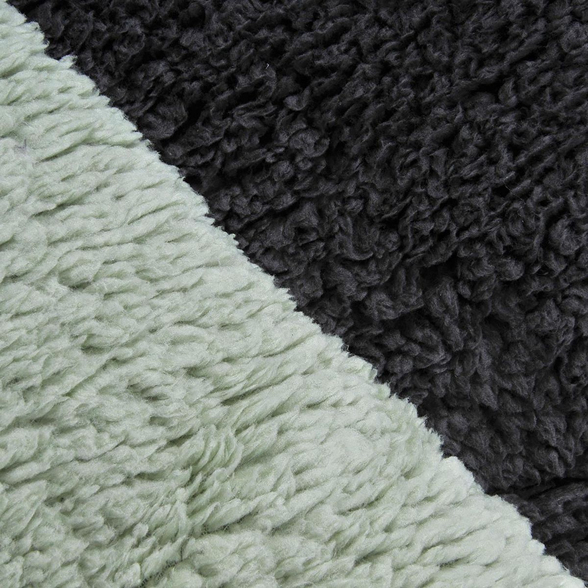 MASHINI - Plumón 1.5 plazas Sherpa Marengo/verde