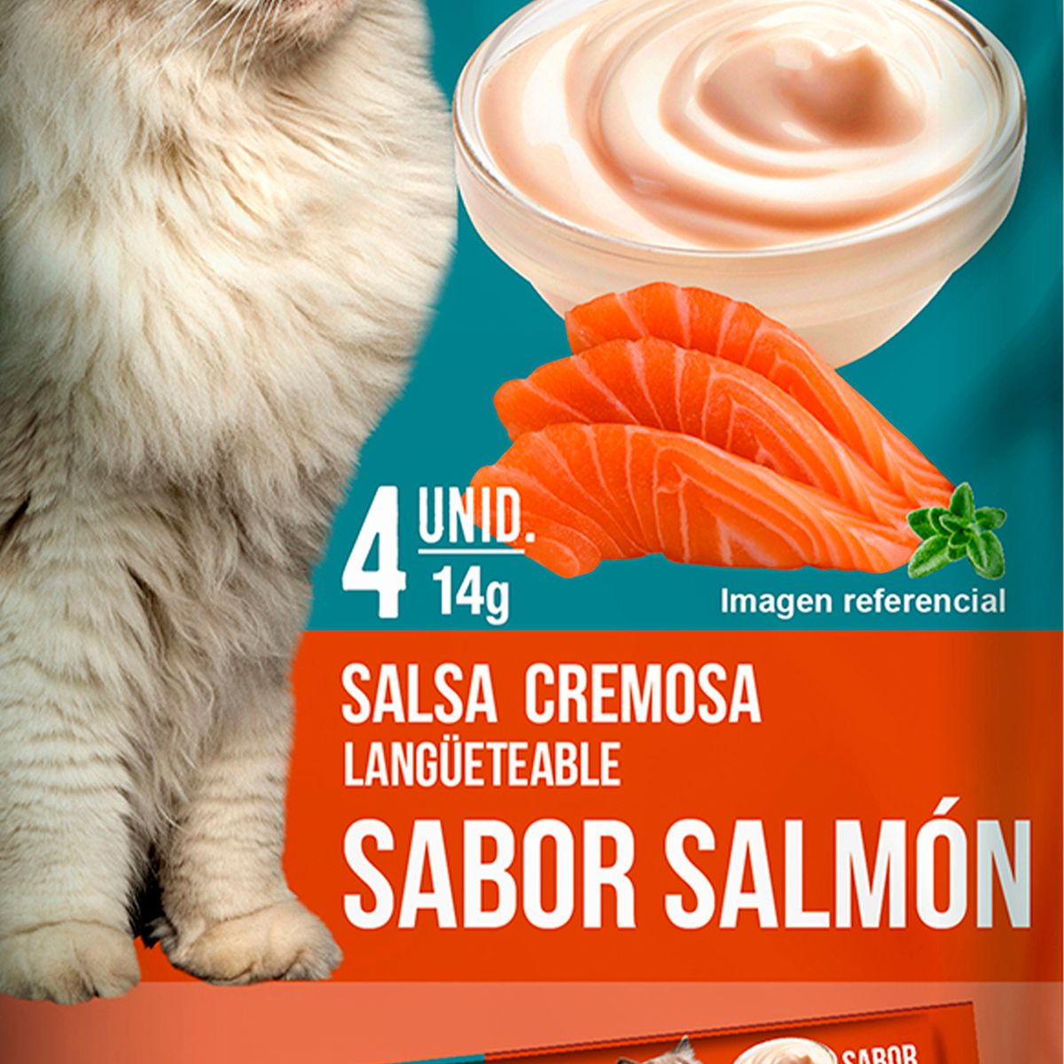 CHAMPION CAT - Snack delicias salmón 56 gr