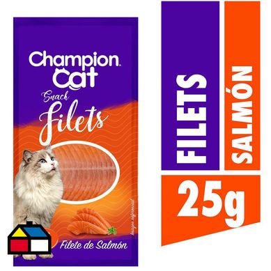 Snack filetes salmn 25 gr.