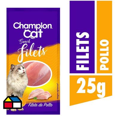 Snack filetes pollo 25 gr.