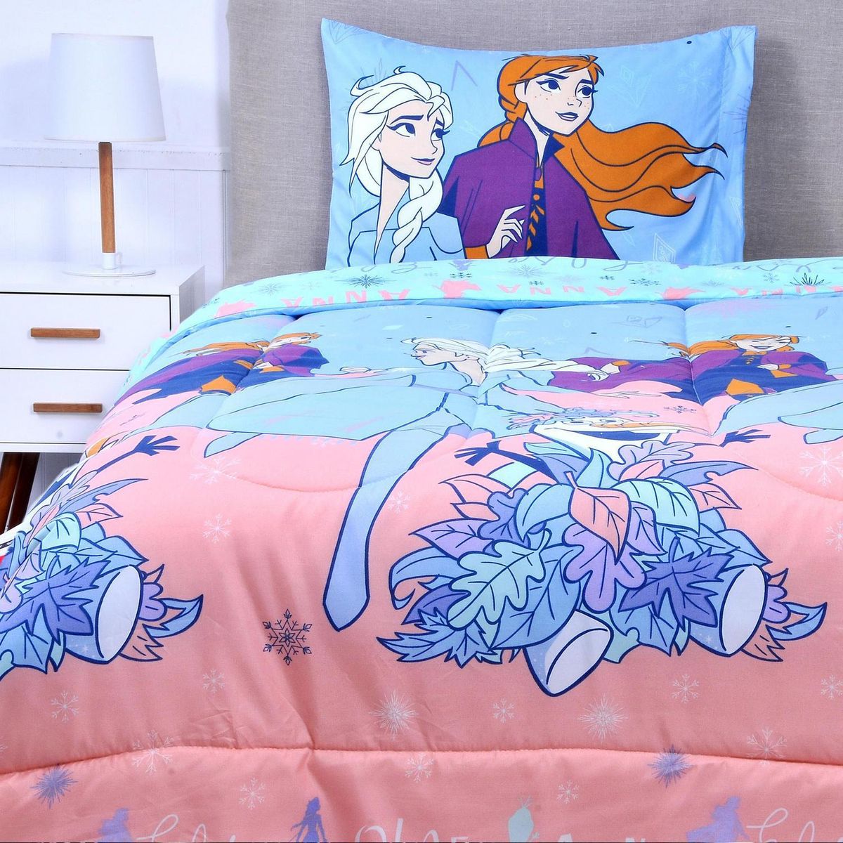 DISNEY - Plumón 1.5 plazas Frozen olaf Multicolor