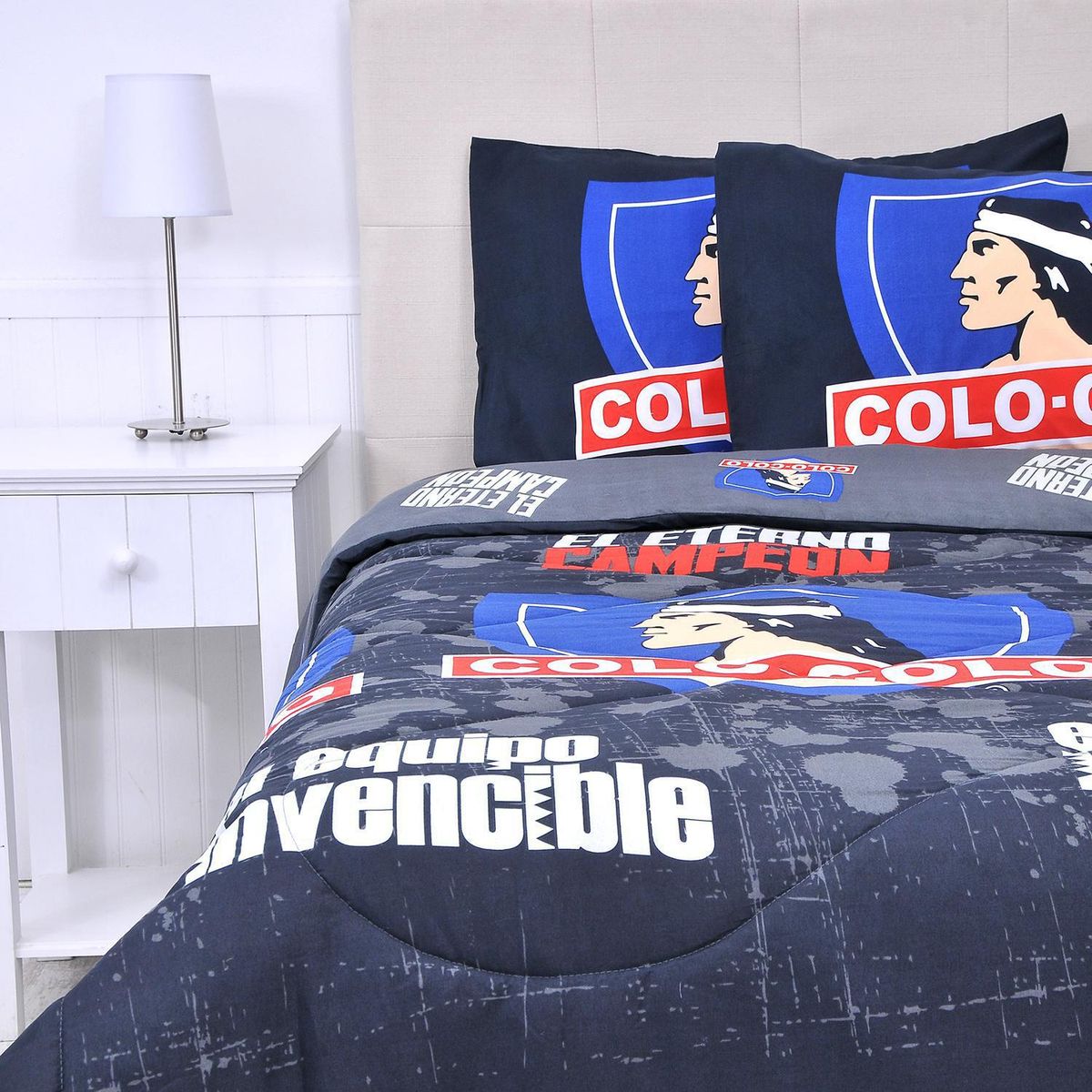 COLO COLO - Plumón 2 plazas Colo-Colo Multicolor 