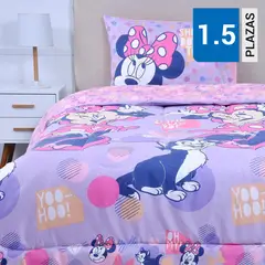 DISNEY - Plumón 1.5 plazas Minnie shine Multicolor