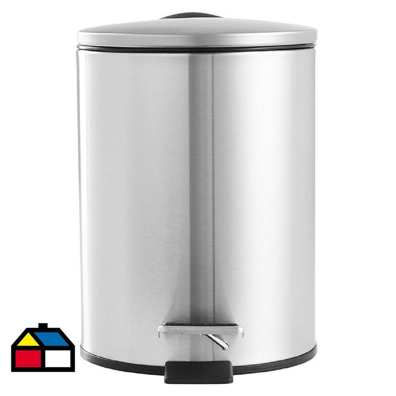 DAY - Basurero 3 Litros Acero inox Inox