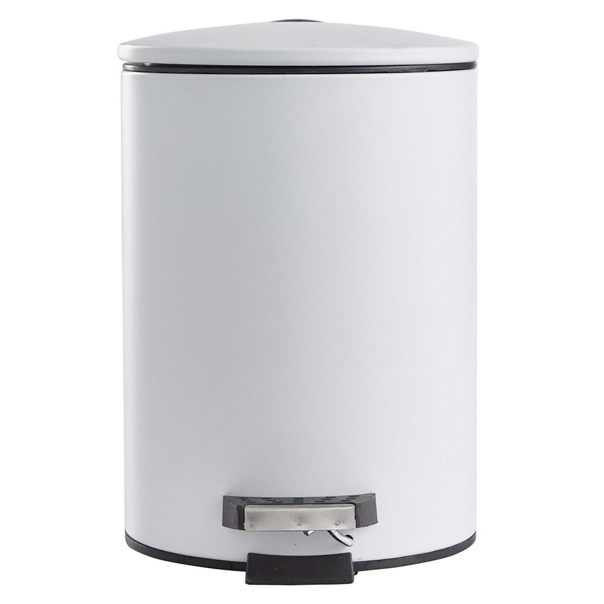 DAY - Basurero 3 Litros Acero Inoxidable Blanco