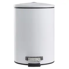 DAY - Basurero 3 Litros Acero inox Blanco
