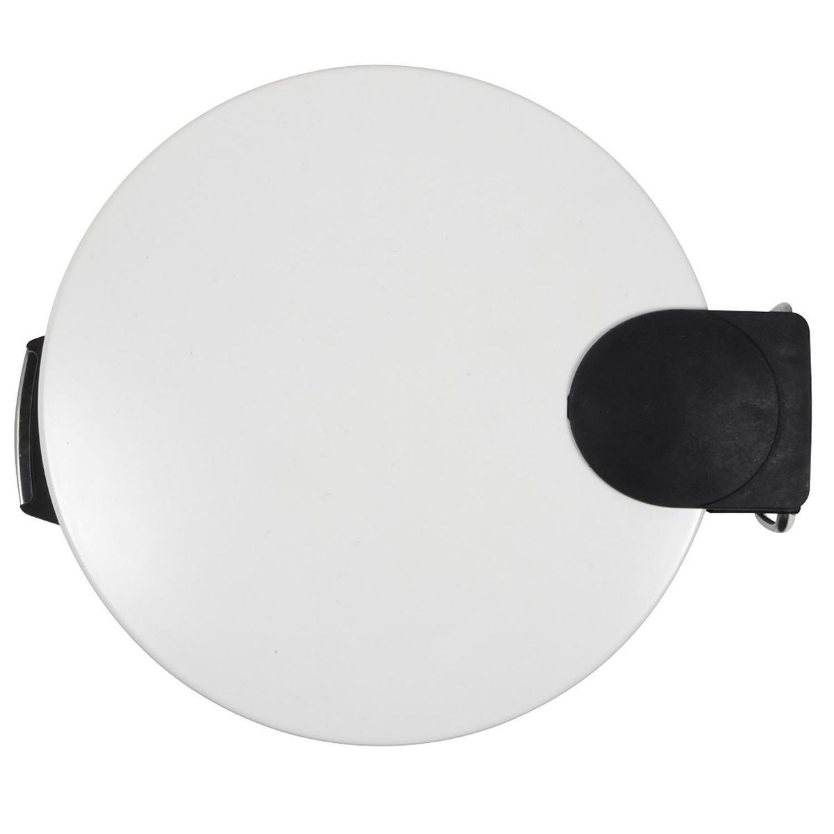 DAY - Basurero 3 Litros Acero Inoxidable Blanco