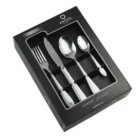 Set 24 Cubiertos Acero Inoxidable Para 6 Personas