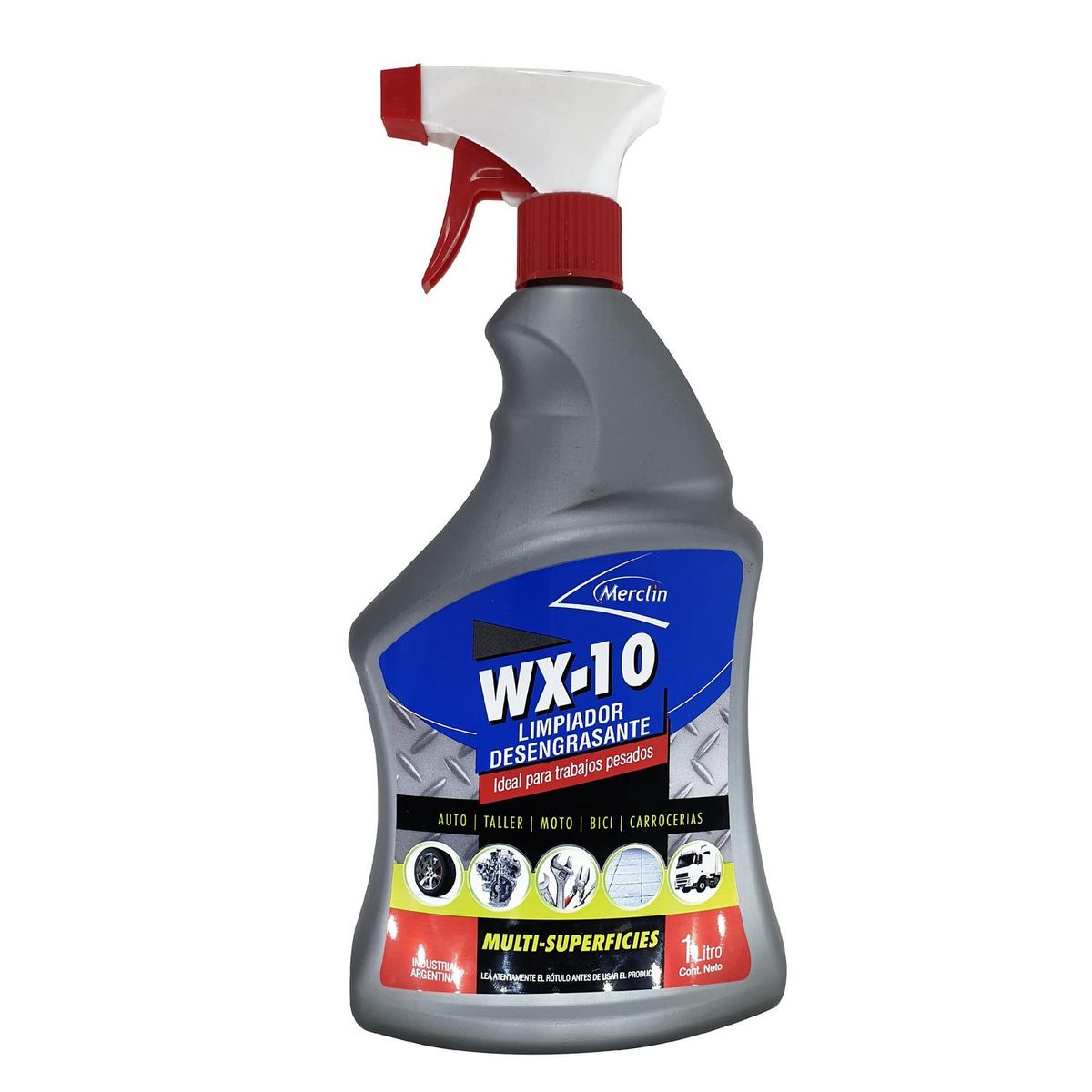 MERCLIN - Desengrasante biodegradable multisuperficies 1L WX-10