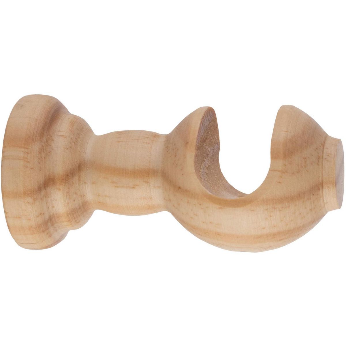 JUST HOME COLLECTION - Soporte para barra de cortina 19 mm natural