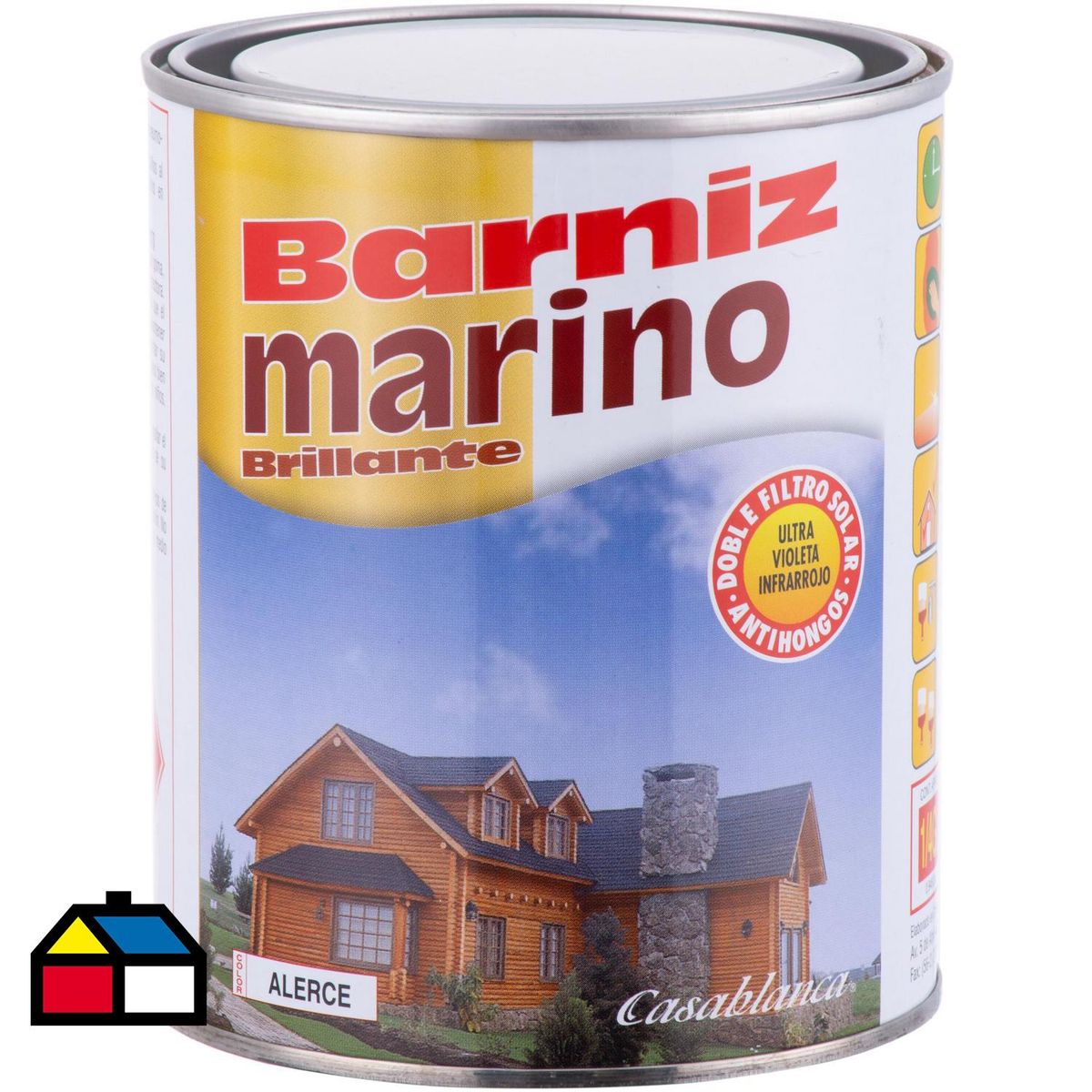 DYNAL - Barniz Marino Brillante 0.25 galón(es) Alerce