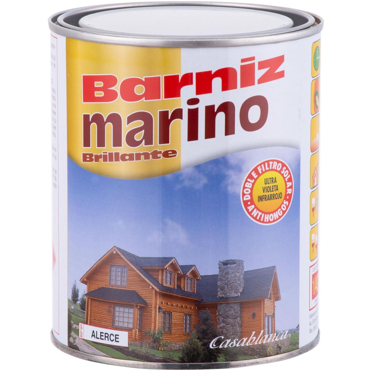 DYNAL - Barniz Marino Brillante 0.25 galón(es) Alerce