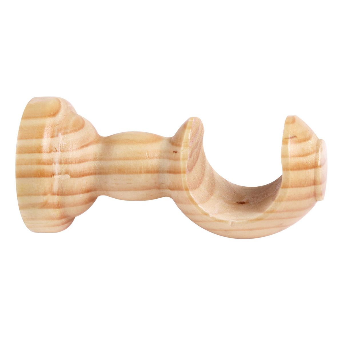 JUST HOME COLLECTION - Soporte Para Barra De Cortina 28 Mm Natural