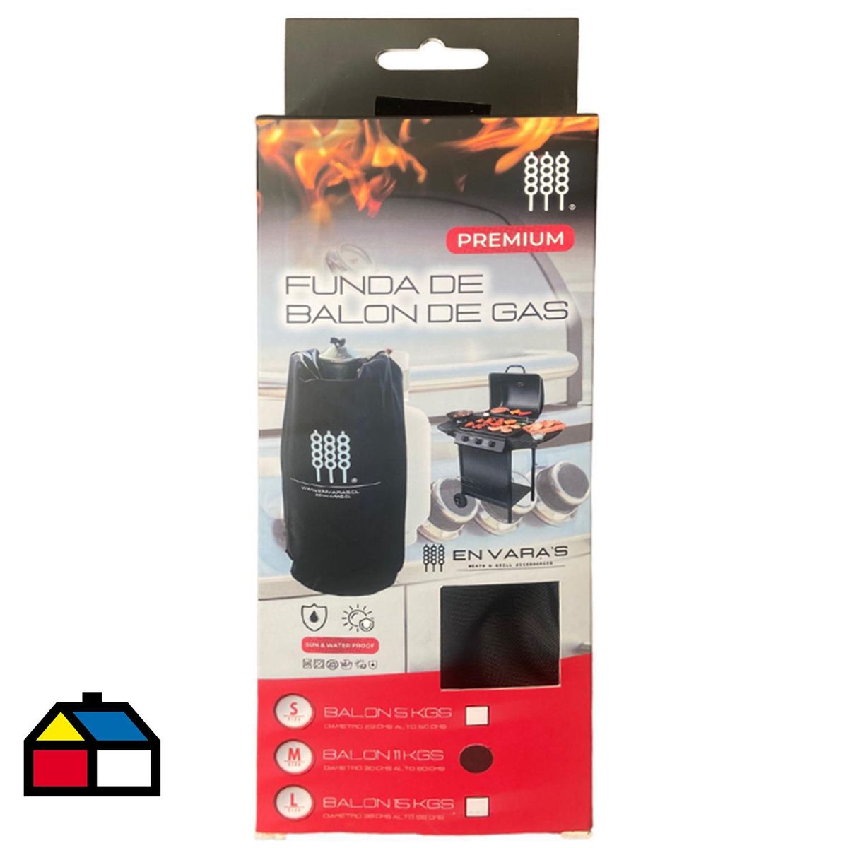 EN VARA'S MEATS & GRILL - Funda balón gas 11kg
