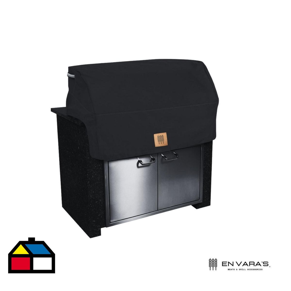 EN VARA'S MEATS & GRILL - Funda parrilla gas empotrada Black 2-3Q E