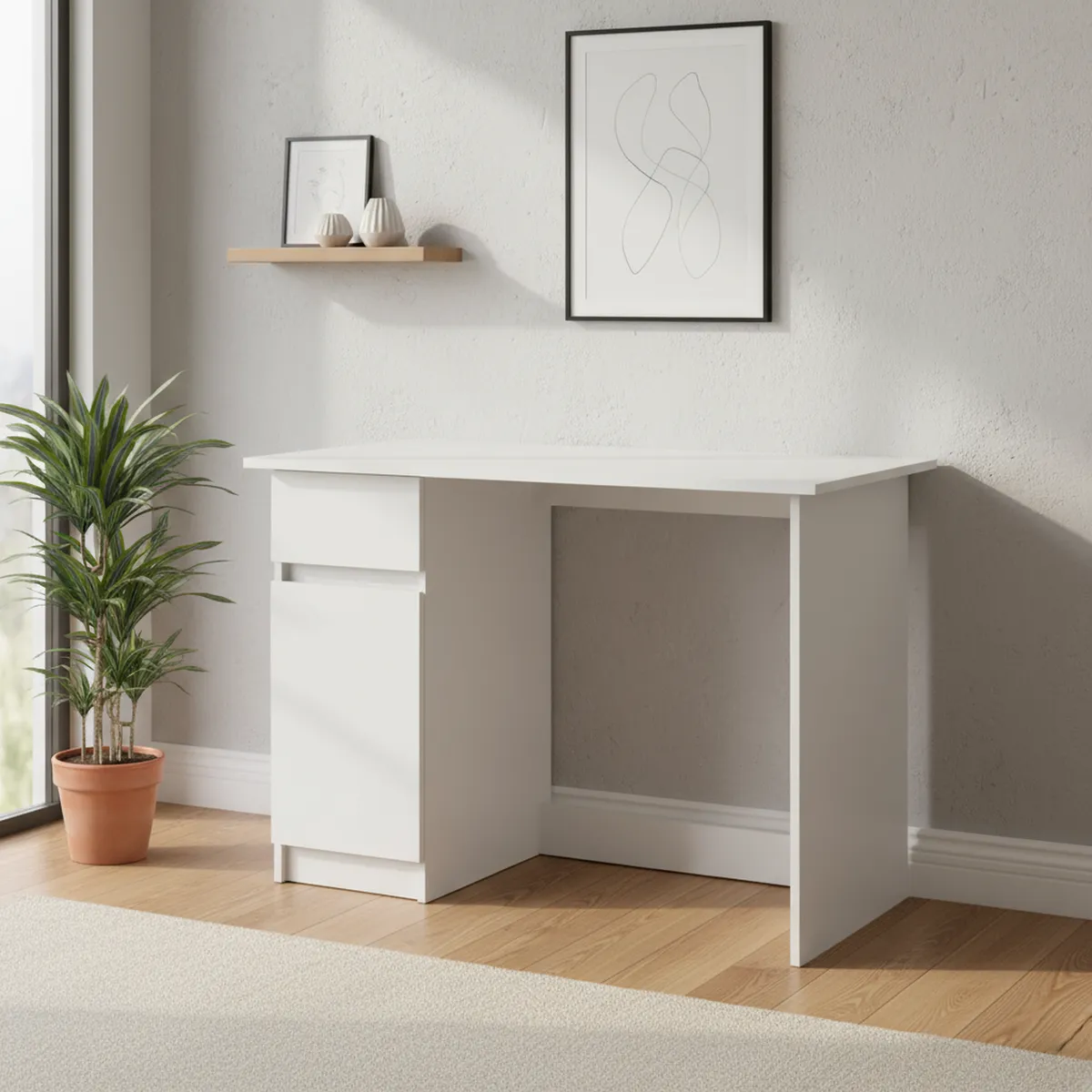 CIC - Escritorio New 100x50x80 cm blanco