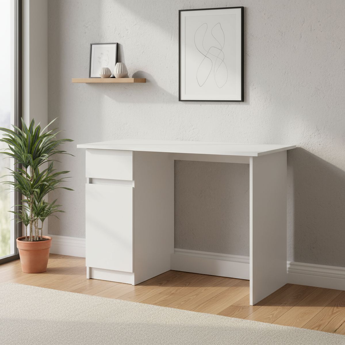 CIC - Escritorio New 100x50x80 cm blanco