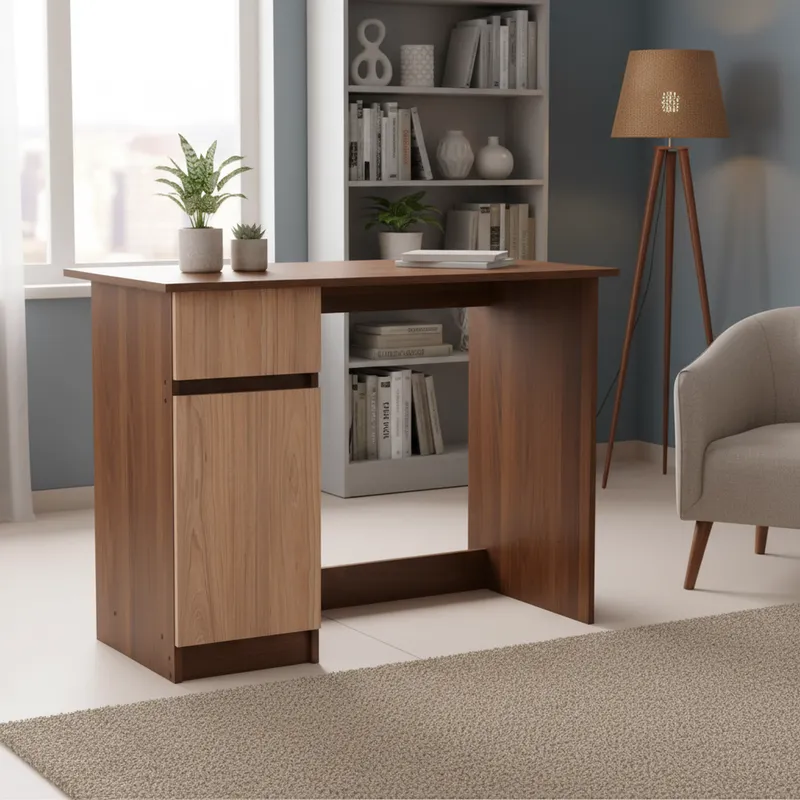 CIC - Escritorio New 100x50x80 cm nogal amazonico olmo alpino