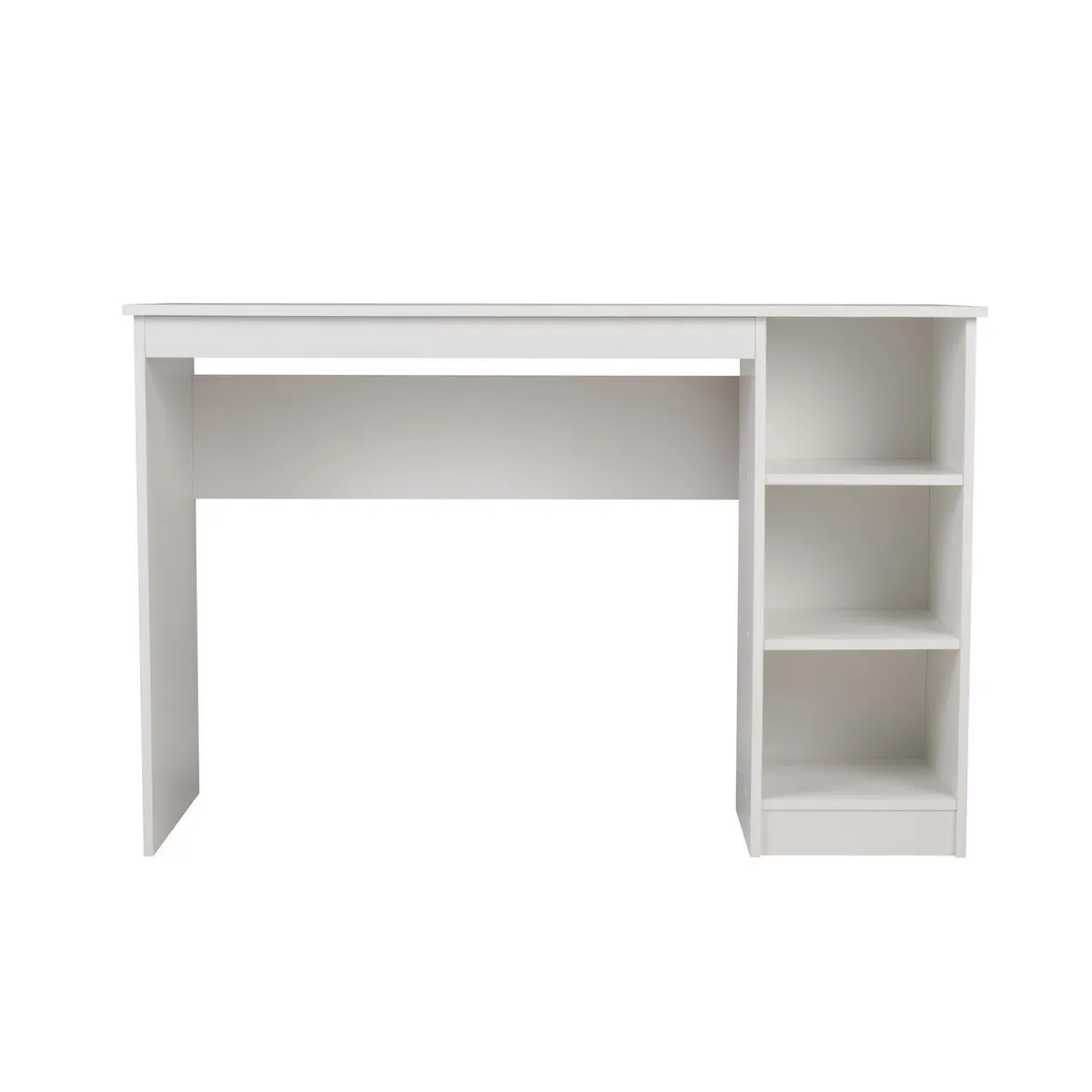 CIC - Escritorio 2 repisas 123x53x80 cm blanco