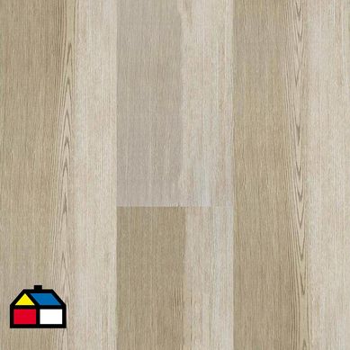 Porcelanato esmaltado 23x120 beige mate tipo madera 1,12 m2