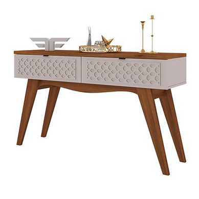 Mesa de arrimo color matte / blanco