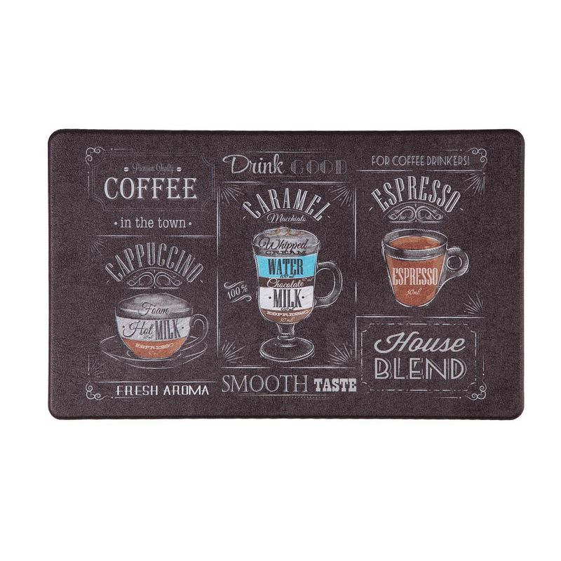 DIB - Limpiapiés Cocina Coffee House 45x75 cm Negro
