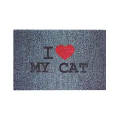 DIB - Limpiapiés comfort pets 40x60 cm corazón gato