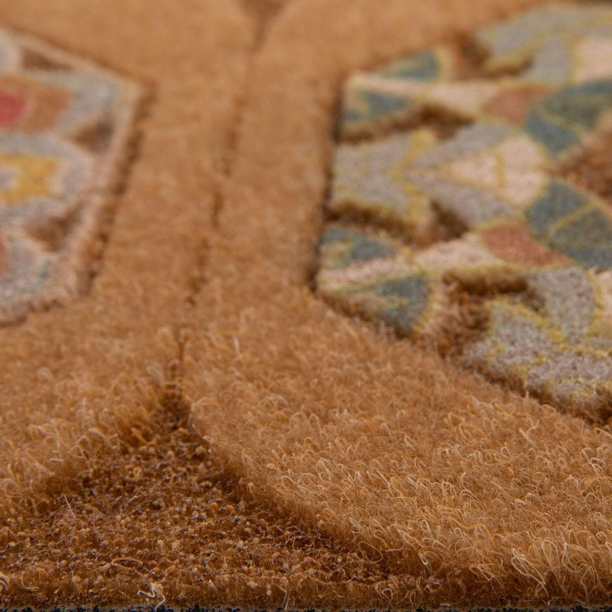 DIB - Limpiapiés Coco Look Mandala 25x75 cm Polipropileno Café