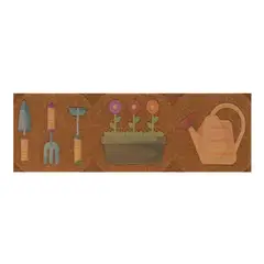 DIB - Limpiapiés coco look 25x75 cm jardín