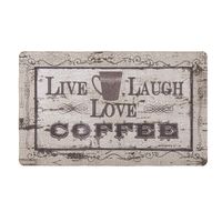 Limpiapies Coffee 45x75 cm Polipropileno Crema