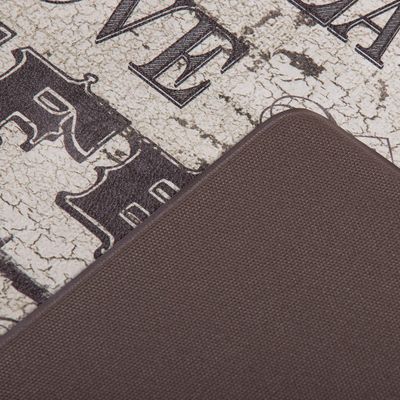 Imagen 2 del producto Limpiapies Coffee 45x75 cm Polipropileno Crema